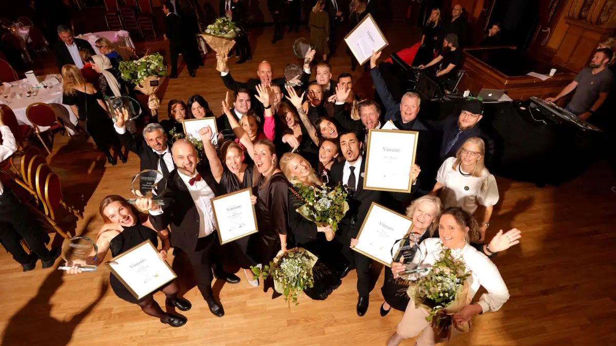 The 24SJU team celebrating at the Swedish Franchise Gala 2026